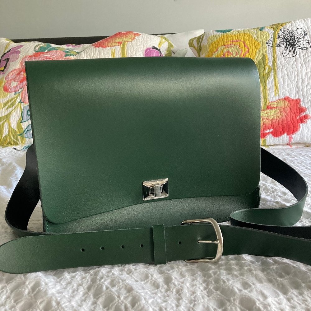 The Leather Satchel Co -- XL Pixie Crossbody